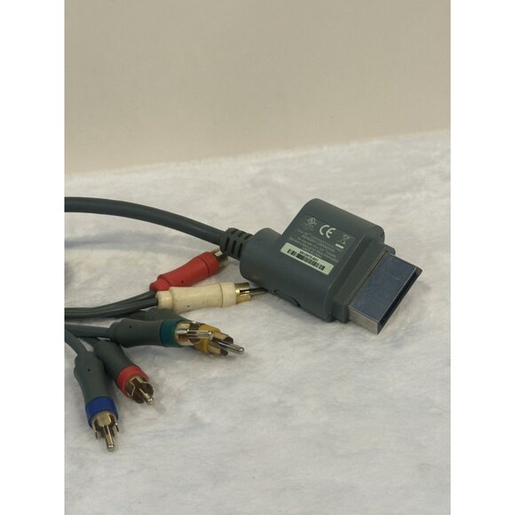 Genuine Official OEM Microsoft XBOX 360 Composite AV Cable Tested - Picture 2 of 4